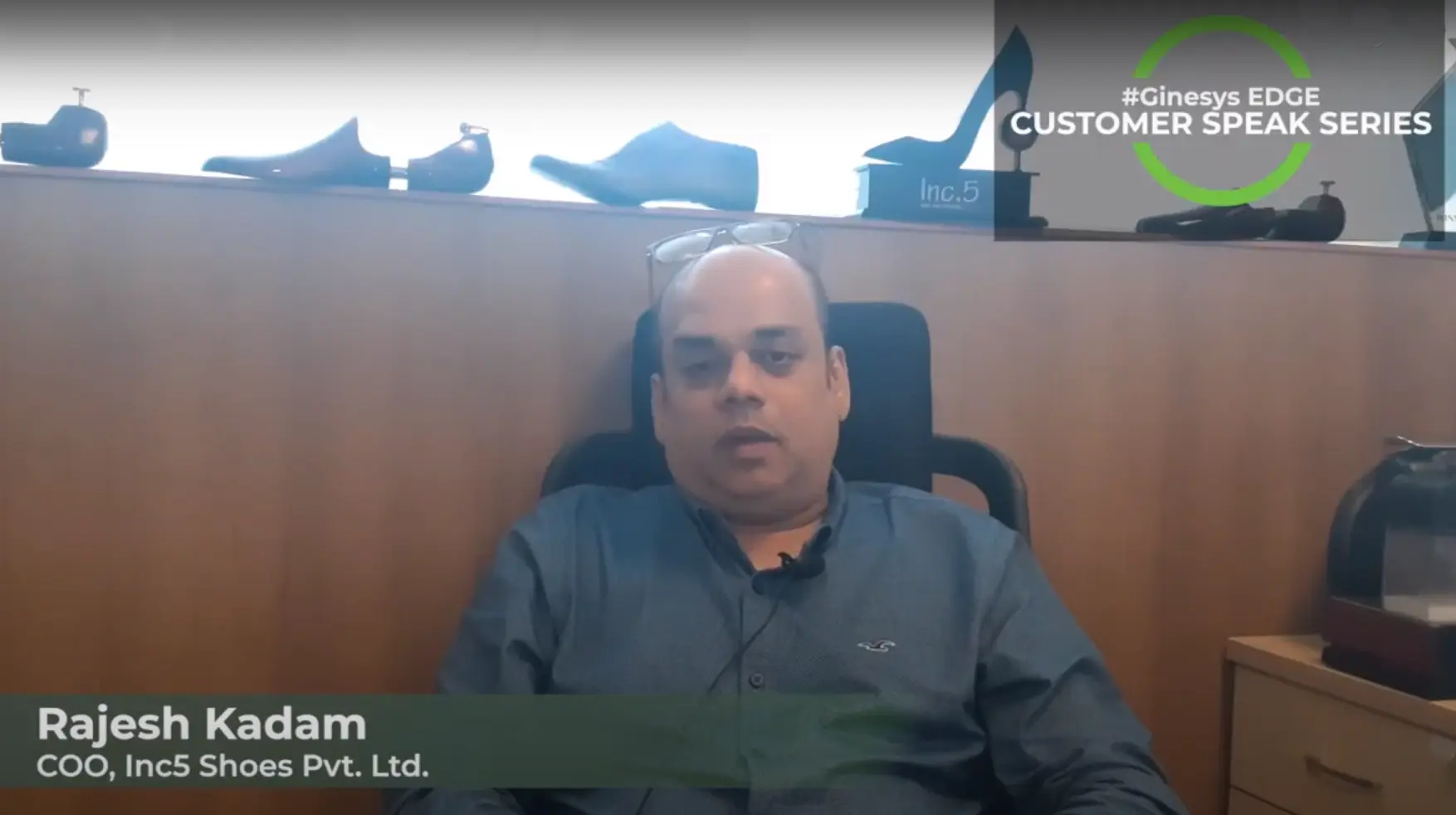 Ginesys Customer Testimonial by Rajesh Kadam