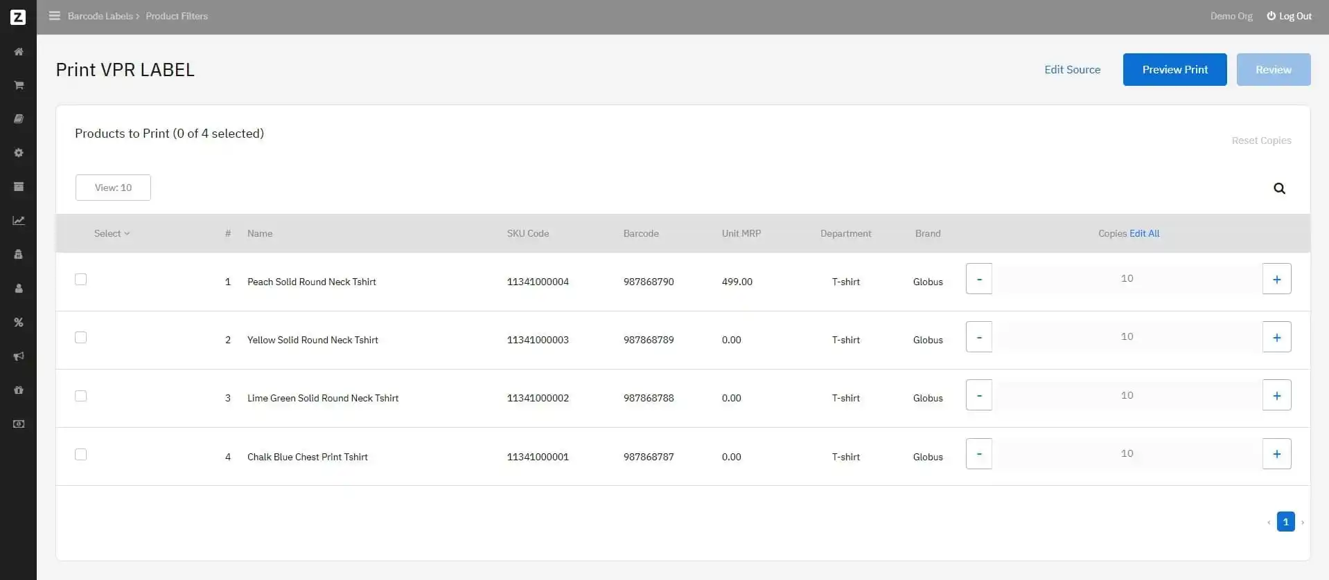 Real Time Inventory Management