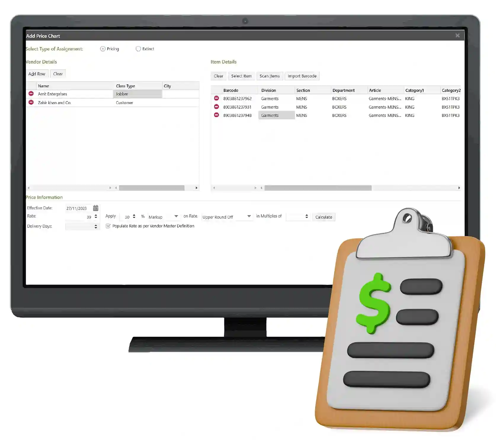 Simplify Regular Purchases with Price Charts