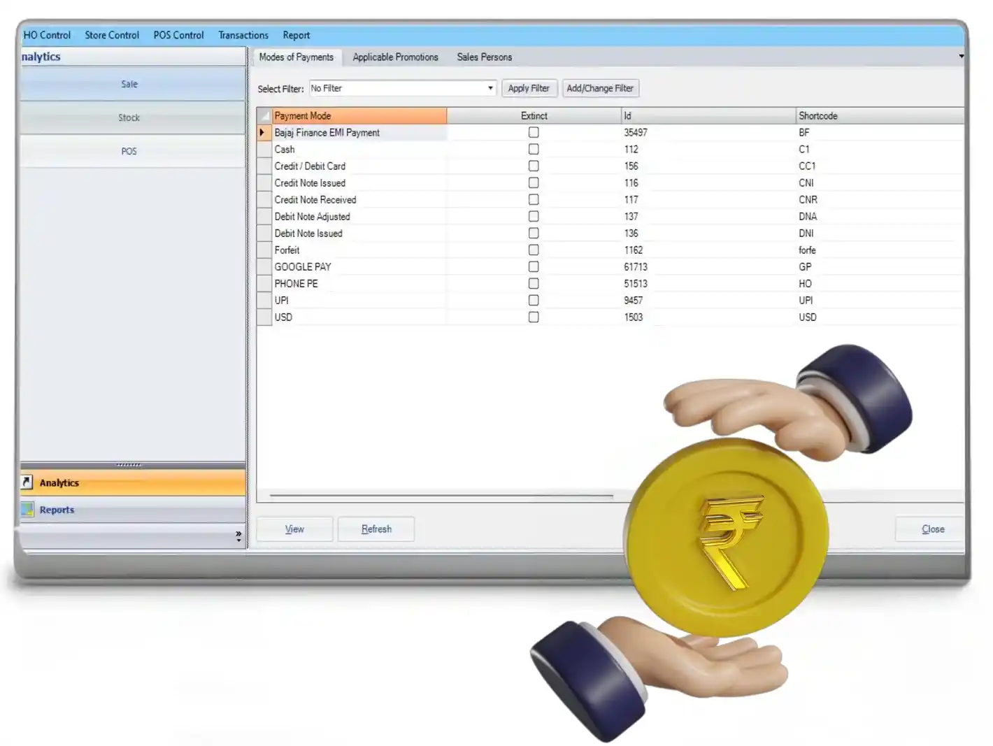 Cash Management with Ginesys Desktop POS