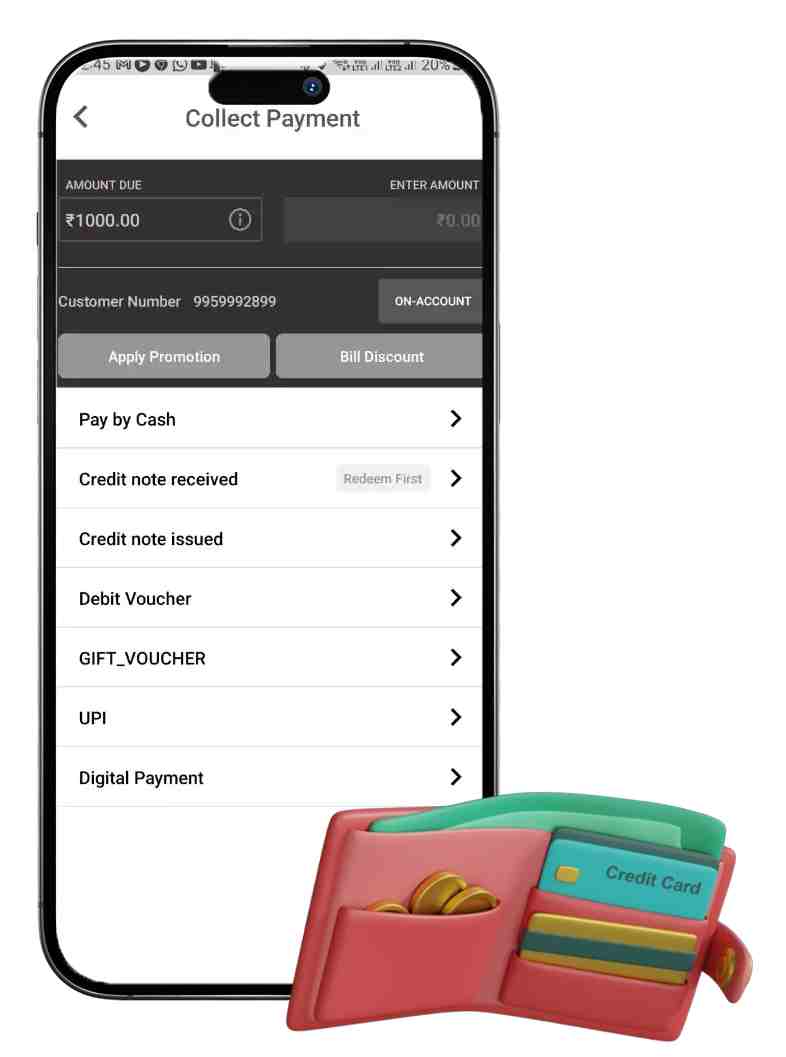 Store Credit on Ginesys cloud pos