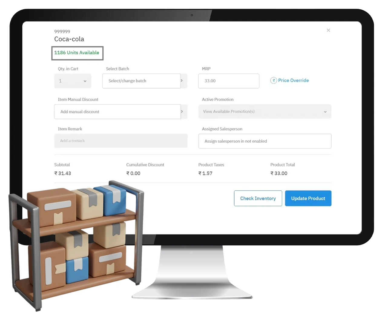 Real Time Inventory Management