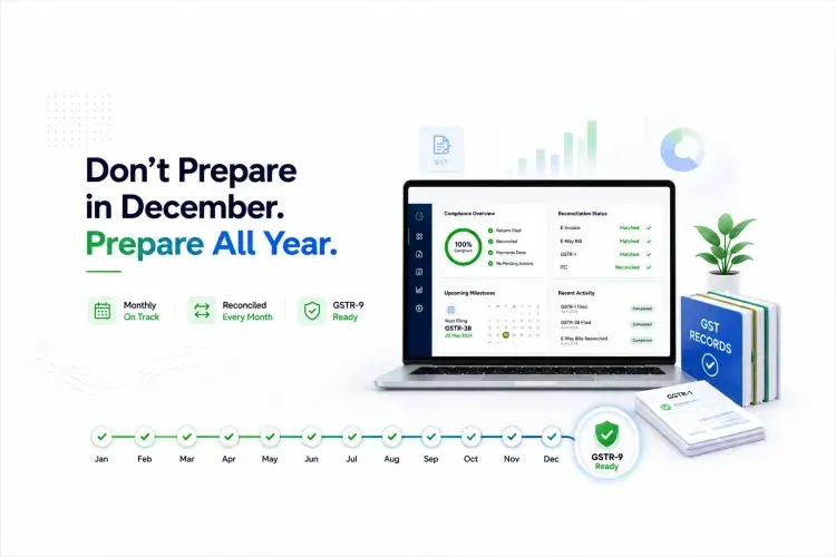 How to Prepare in Advance for GSTR-9 Annual GST Returns