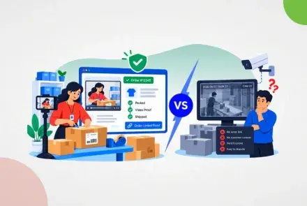 Packing Video Software vs CCTV for Marketplace Claims