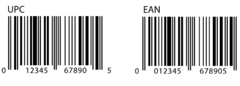 upc and ean code